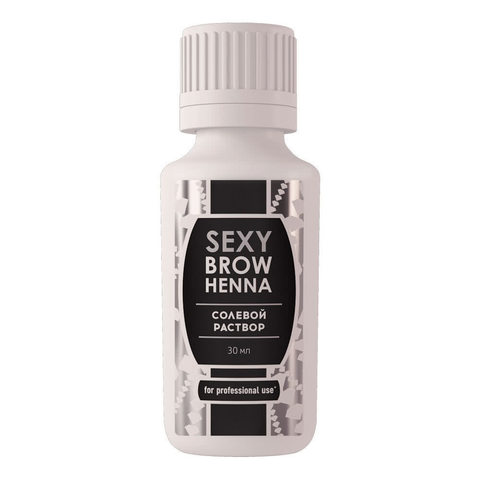 Раствор солевой для очищения ресниц и бровей SEXY