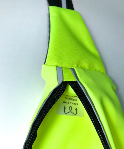 Enklepp Run Belt 365 поясная сумка для бега лайм