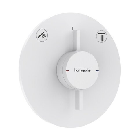 Hansgrohe DuoTurn S 75418700 Смеситель для ванны, однорычажный, для 2 потребителей, скрытого монтажа, мб