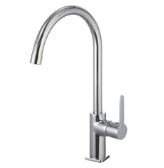 Lemark Magic LM3405C Смеситель для кухни с высоким поворотным изливом, хром фото