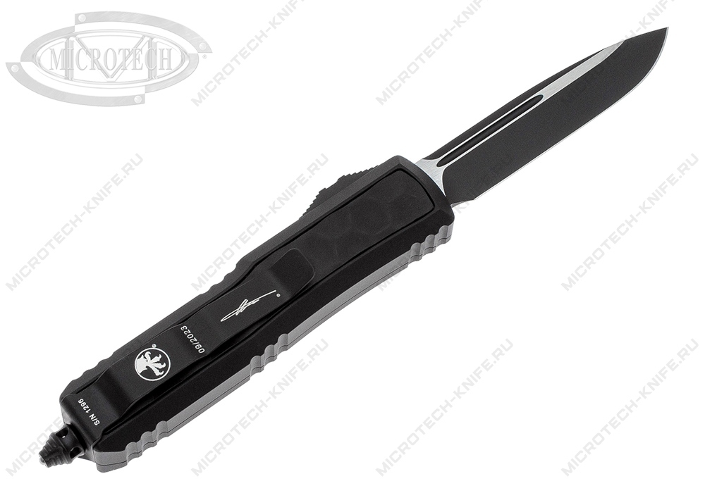 Нож Microtech 124-1TBIS Daytona Bubbles Inlay Aluminum