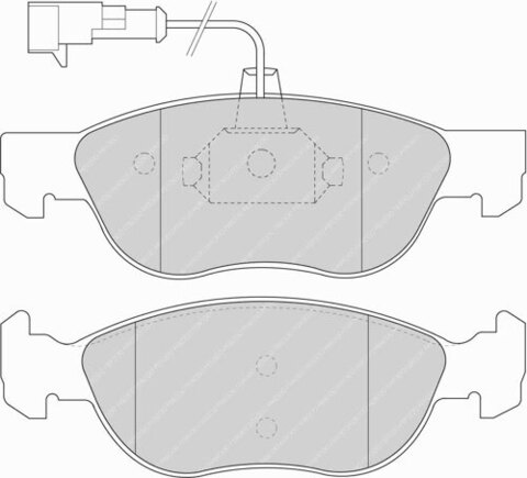 FDS1056 Тормозные колодки дисковые DS PERFOMANCE