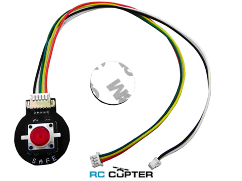Кнопка безопасности (Safety switch) + динамик (Buzzer) с проводами для Pixraptor FC
