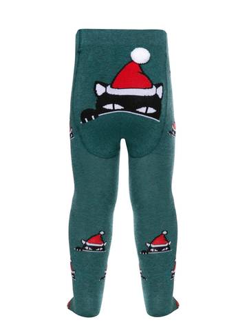 Детские колготки Tip-Top Xmas Cat рис. 557 Conte Kids