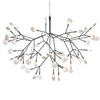 Люстра Heracleum черная диаметр 98см.
