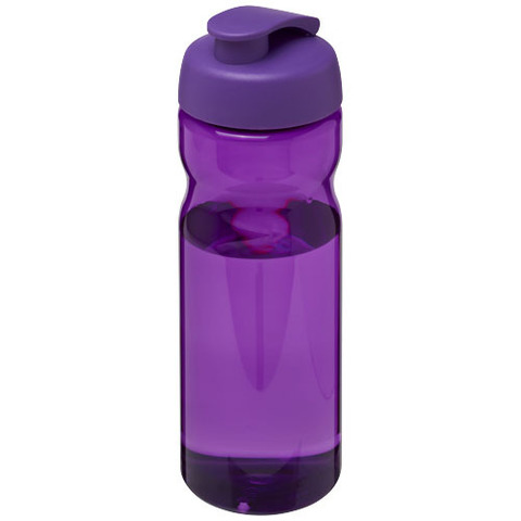 Спортивная бутылка H2O Active® Eco POP Base объемом 650 мл с откидывающейся крышкой