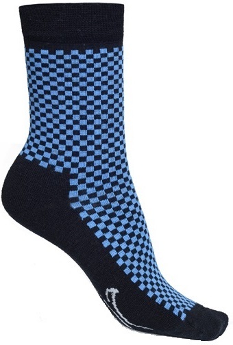 Термоноски детские Norveg Soft Merino Wool с клеткой - 4