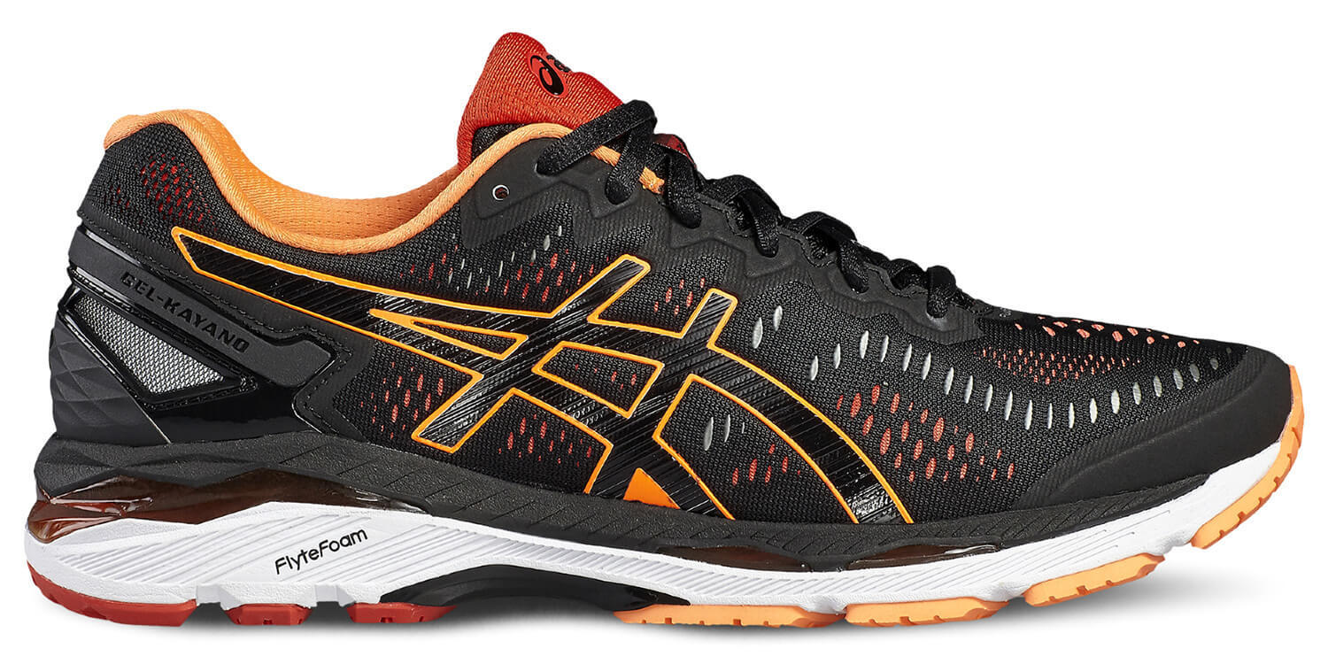 ASICS GEL-KAYANO 23 мужские беговые кроссовки black