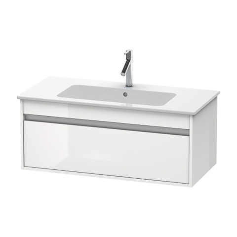 Duravit Ketho KT642002222 База под раковину, 1 ящик.410x1000x475 HG, цвет белый глянцевый