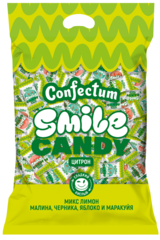 Карамель сложная «Confectum Smile Candy Citron», 1 кг х 3 шт