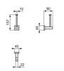 Ideal Standard Iom Square E2199AA Держатель запасного рулона