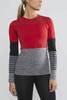 Craft Fuseknit Comfort Blocked комплект термобелья женский red-grey - 3