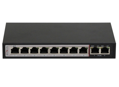 Сетевой коммутатор Polyvision PND-08P-2M