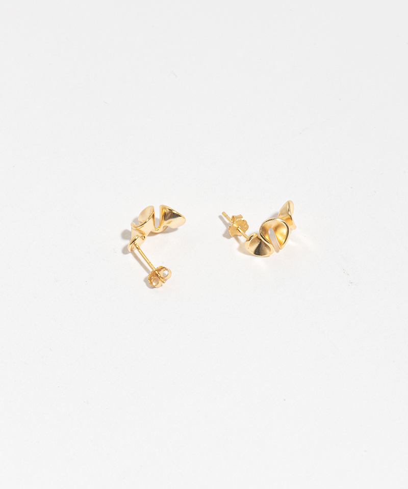 Серьги lotus gold
