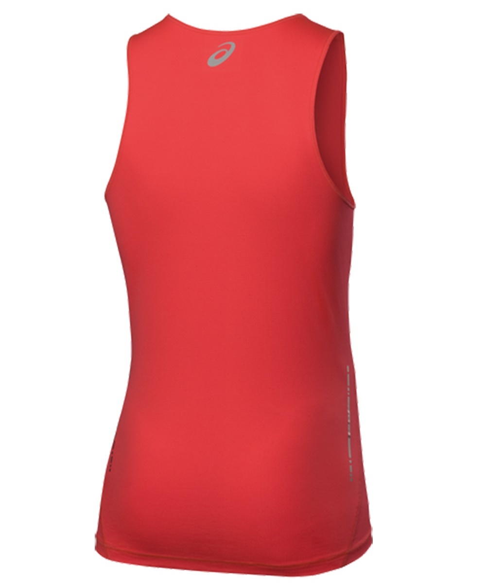 Asics Singlet Мужская майка для бега красная