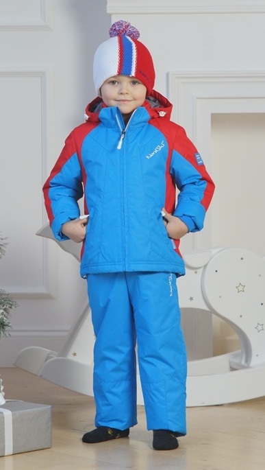 Nordski Kids National детский прогулочный костюм синий