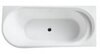 BelBagno BB410-1500-780-L Акриловая ванна в комплекте со сливом-переливом, 150x78, цвет: белый