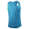Майка л/а Nike Miler Singlet голубая - 2