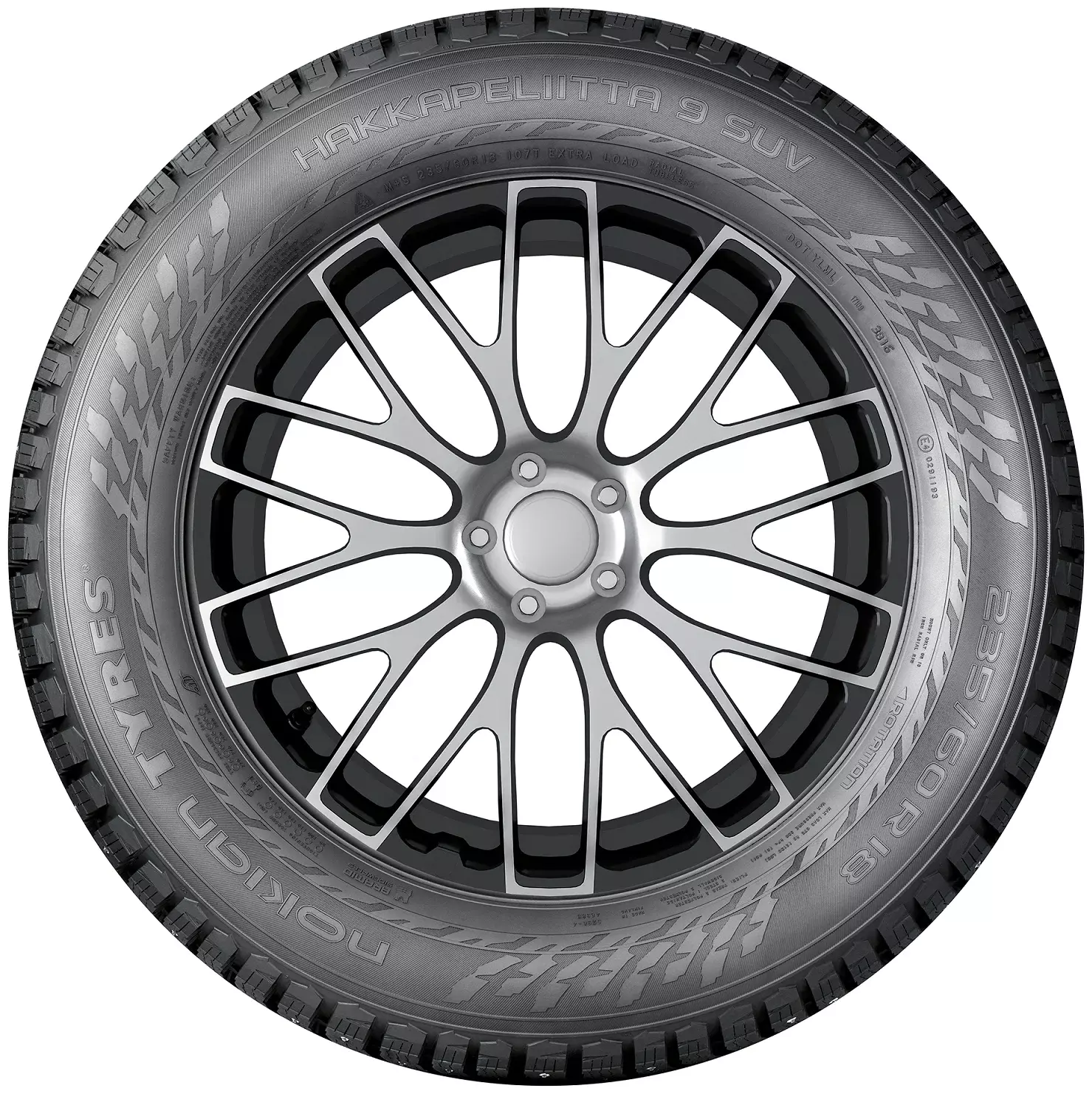 Nokian Tyres Hakkapeliitta 9 SUV 235/55 R20 102T зимняя