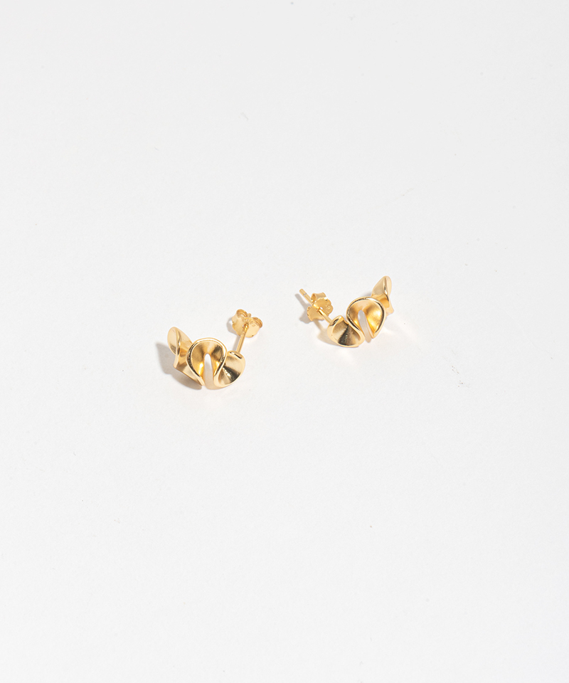 Серьги lotus gold