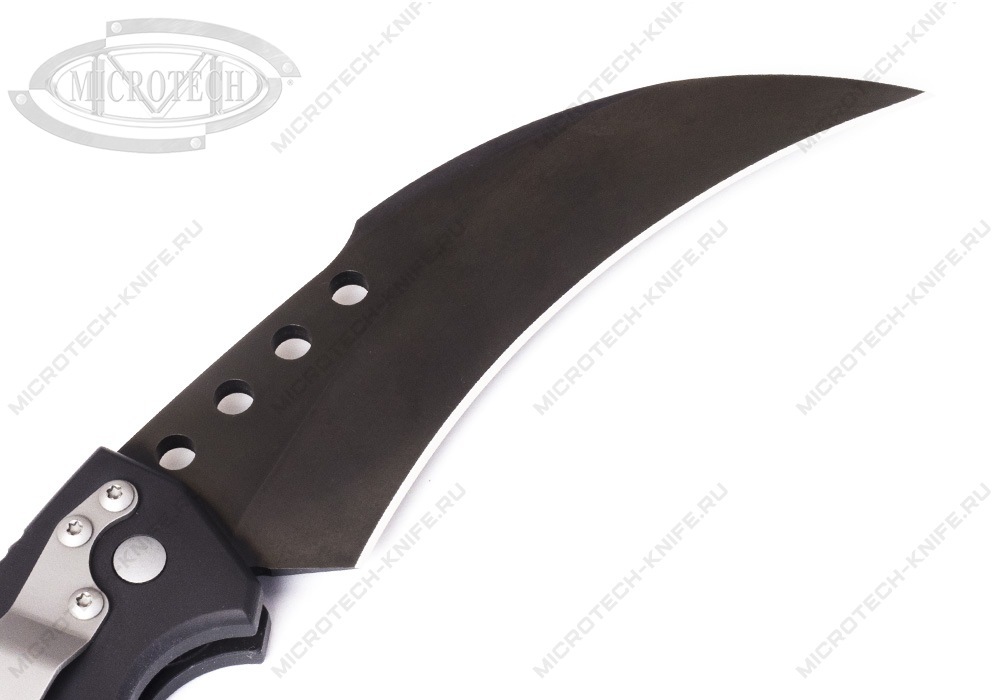 Нож Microtech Hawk Auto Black Plain
