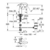 GROHE Essence 23462GN1 Смеситель для раковины