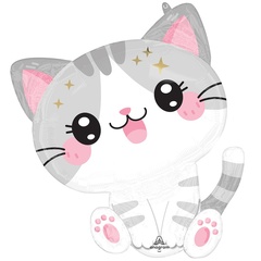 Шар А Фигура, Котенок полосатый Кавайи, 24