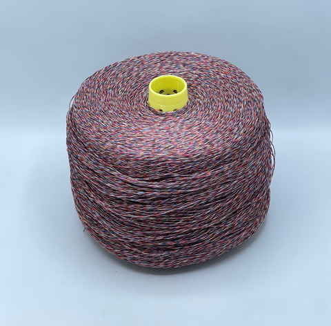Бобинная пряжа, Frescolino, 500м, 100%Лен, Мультиколор, 39819
