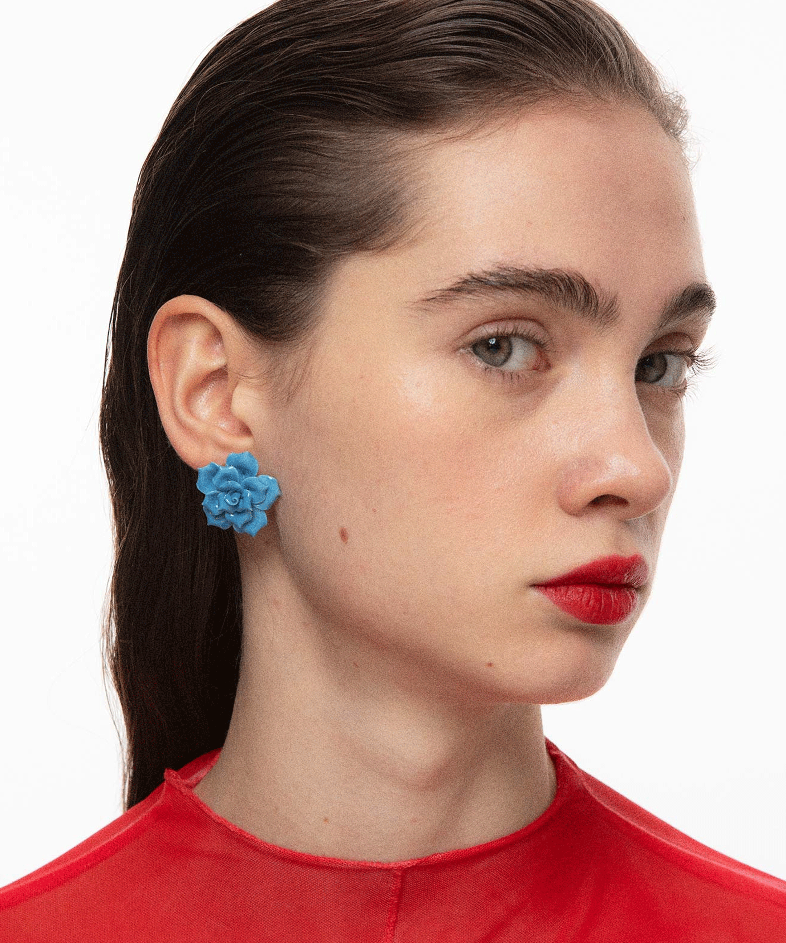 Серьги ROSE  BLUE