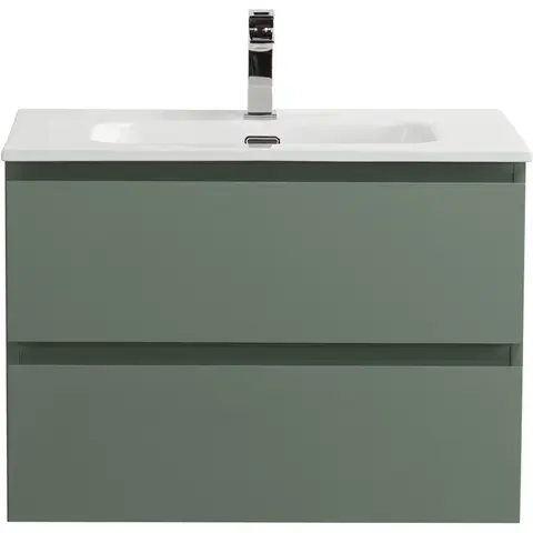 BelBagno KRAFT 39-700/390-2C-SO-VO База под раковину подвесная с фрезерованными ручками по всей длине фасада с 2 выкатн. ящ., Еловый Мат.,700x395x500
