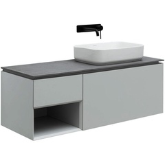 Allen Brau Infinity 1.21008.PGM Тумба 120 R 1+1, platinum grey matt (274272) фото