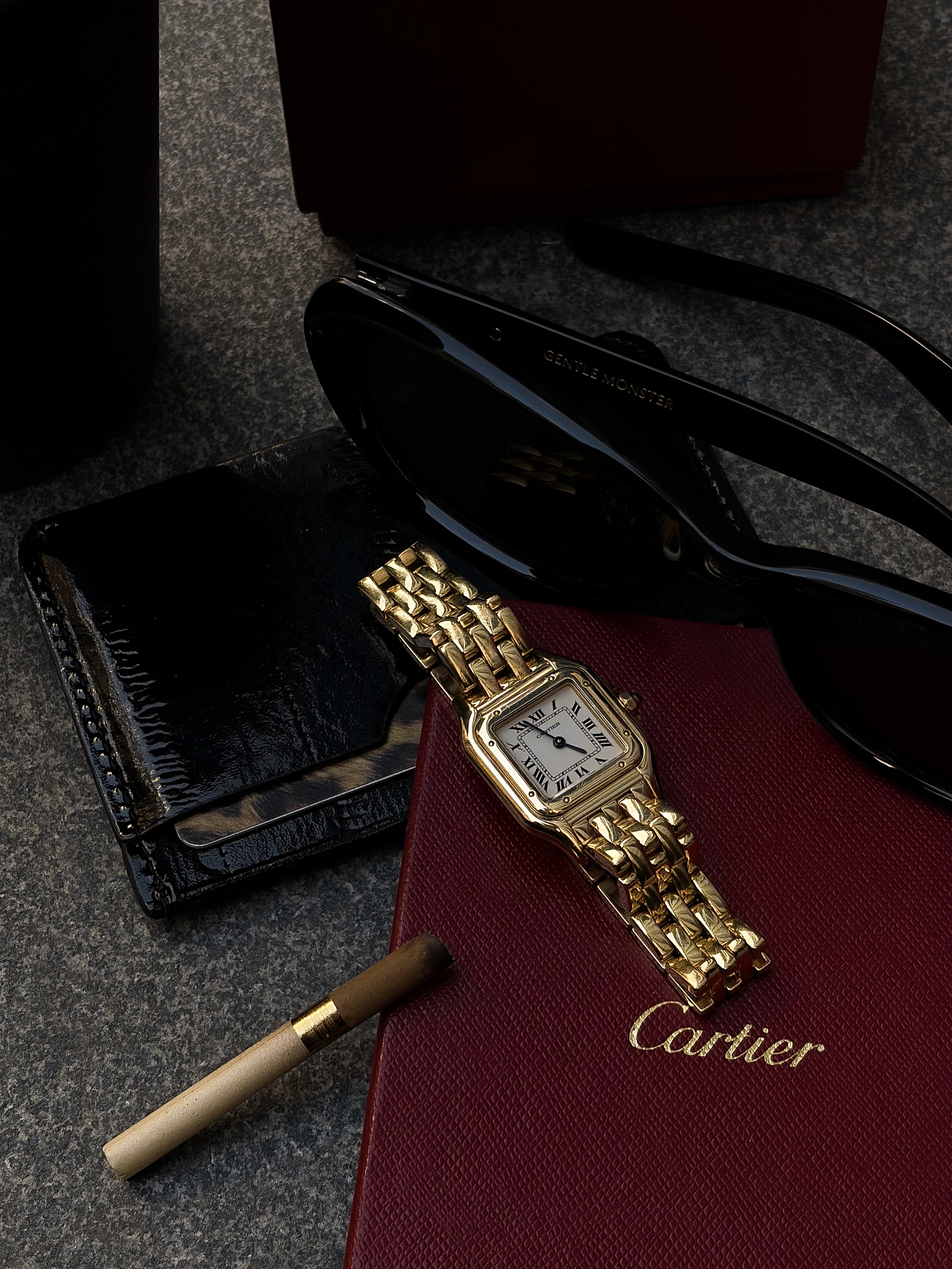 Редкие винтажные часики Cartier Panthere — фото 8