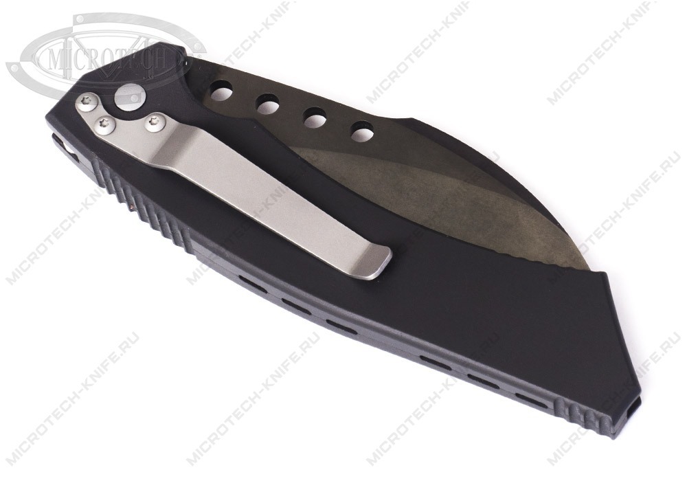 Нож Microtech Hawk Auto Black Plain