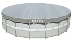 Тент 390х180см прямоугольный для каркасного бассейна INTEX 28037
