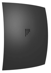 BREEZE 4C Black carbon, Вентилятор осевой вытяжной с обратным клапаном D 98, декоративный