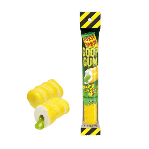 Жевательная резинка кислая Toxic Waste Goop Gum с жидкой начинкой, 43,5 г (США)
