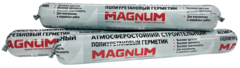 Атмосферостойкий строительный полиуретановый герметик MAGNUM серый, 900 г (уп - 20шт)