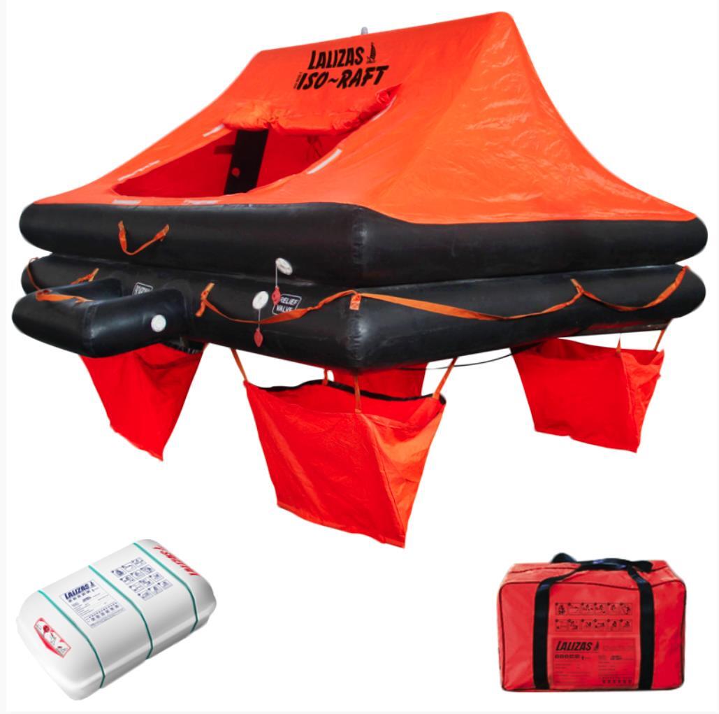 International Liferaft ISO-RAFT, ISO 9650-1, VALISE, 4-10 pers