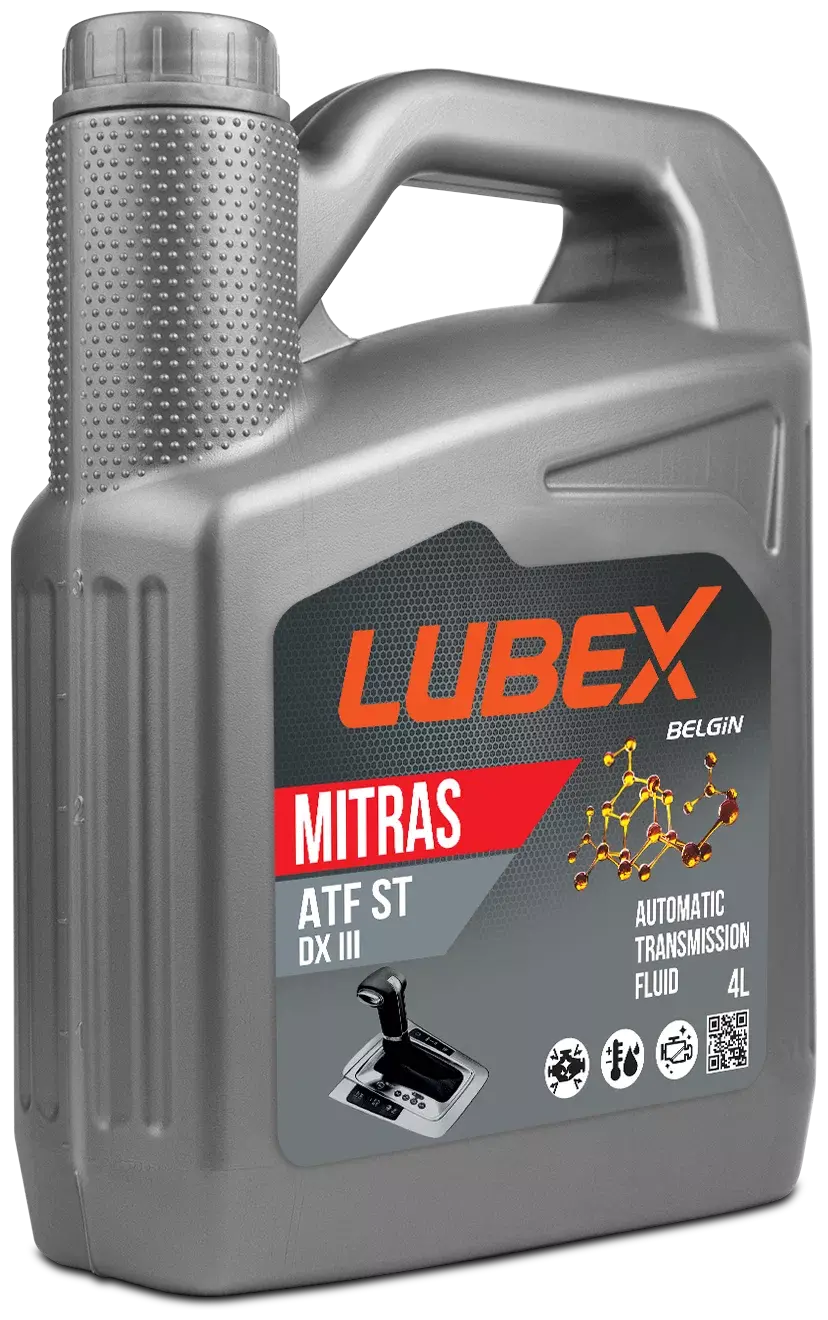 Масло трансмиссионное LUBEX MITRAS ATF ST DX III полусинтетическое 4 л