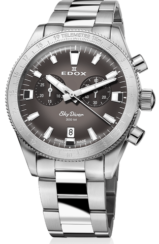 Часы мужские EDOX 10116 3 GRIDN Skydiver