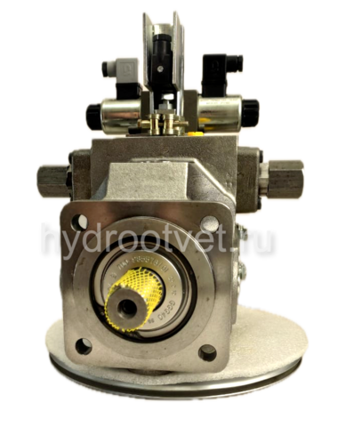 Фото A4VSO40EO2/10R-PPB13N00 - Насос аксиально-поршневой регулируемый с наклонной шайбой, рабочий объем 40 см3, EO2 = электронное регулирование пропорциональным клапаном, номинальное давление 350 бар