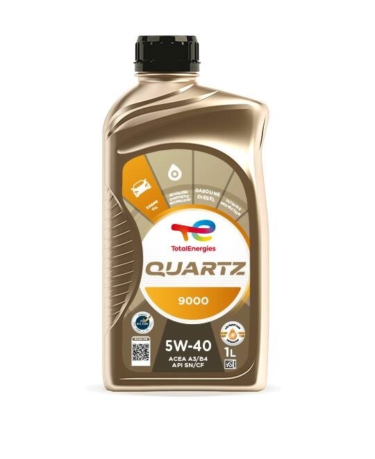 Масло моторное TOTALENERGIES Quartz 9000 5W-40 синтетическое 1л