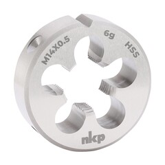 Плашка М14х0,5 DINEN22568 HSS 6g 38х10мм NKP 240145N