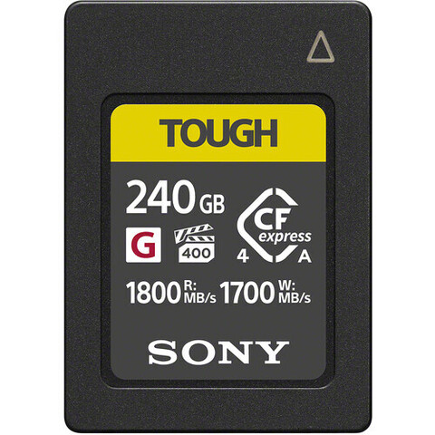 Карта памяти Sony CFexpress A 240GB TOUGH G серия 1800/1700/400