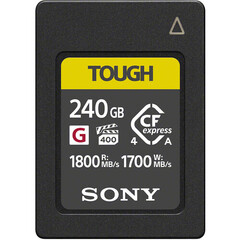 Карта памяти Sony CFexpress A 240GB TOUGH G серия 1800/1700/400