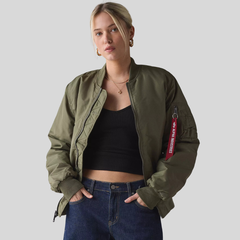 Бомбер Alpha Industries MA-1 Oxford Logo OG-107 Green (Зеленый)