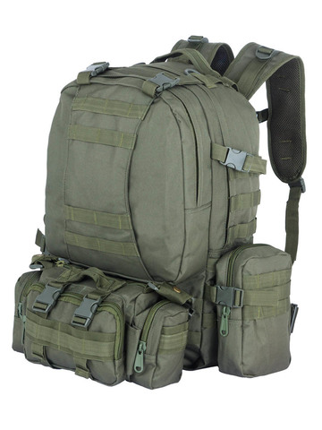 Рюкзак тактический Legioner 55 л с подсумками Cordura 600D Олива