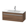 Duravit Ketho KT642007979 База под раковину, 1 ящик 410x1000x475, цвет орех натуральный