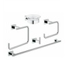 GROHE Essentials Cube 40758001 Комплект аксессуаров для ванной