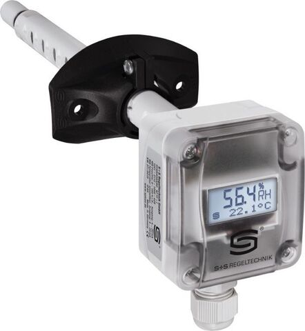 KFTF-I-LCD-PLEURO канальный датчик влажности и температуры S+S Regeltechnik